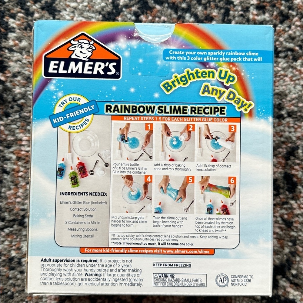 Elmer's Glitter Glue Slime Starter Packs - Picture 2 of 2
